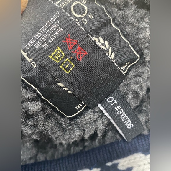 Buffalo David Bitton Sweater Sherpa Lined  Zip-Front Hoodie Men's Size XXL - Picture 8 of 9